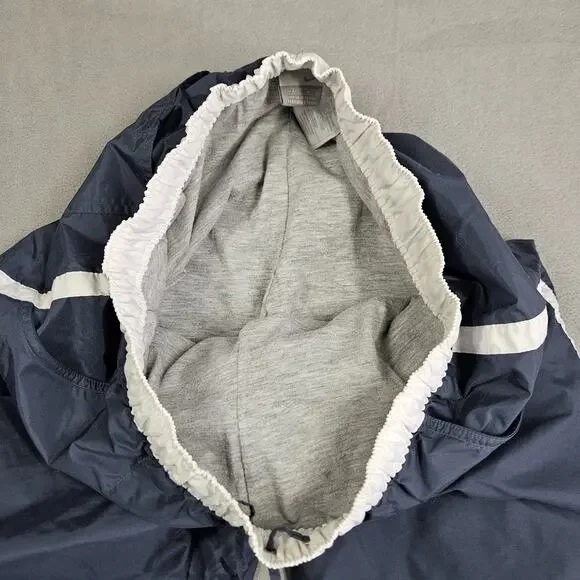 Vintage Nike Track Pants Womens Medium Blue Warm Up Lined Swoosh Sportswear Y2K - Picture 6 of 15